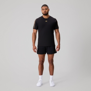 CANTERBURY TEMPO+ DRILL TOP AM BLACK - 4XL