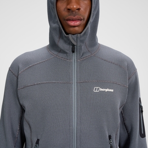 Men's Pravitale Mtn 2.0 Hooded Fleece Jacket  - Grey