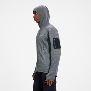 Men's Pravitale Mtn 2.0 Hooded Fleece Jacket  - Grey