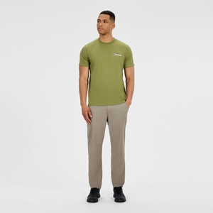 BERGHAUS M BERGHAUS CLASS LOGO TEE GRN/GRN - 2XL