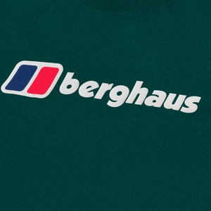 Men's Big Logo Long Sleeves Tee - Green