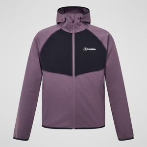 Men's Trawden Hybrid Jacket  - Purple/Black