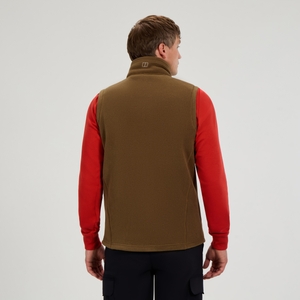 Men's Prism InterActive Polartec Fleece Gilet - Brown