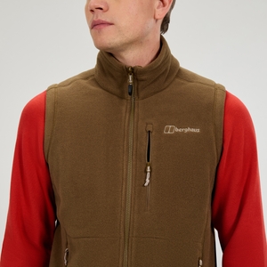 Men's Prism InterActive Polartec Fleece Gilet - Brown
