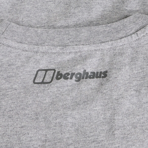 Berghaus Glitched Blocks T-Shirt für Herren - Grau