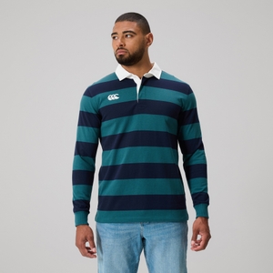 MENS FUNDAMENTALS STRIPE RUGBY BALSAM