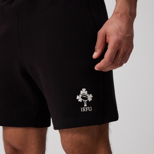 Mens Ireland 7 Inch Fleece Shorts Black