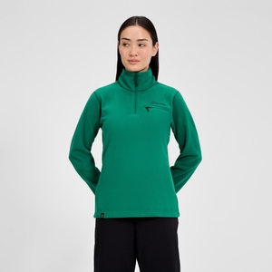 Women's Prism 2.0 Micro Half Zip Polartec Fleece  - Green