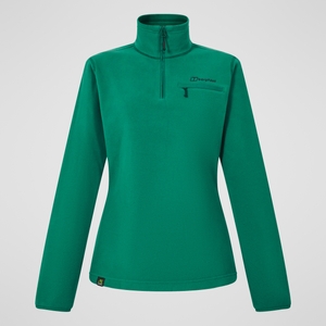 Women's Prism 2.0 Micro Half Zip Polartec Fleece  - Green