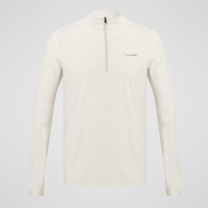 Men's 24/7 Half Zip Long Sleeve Tech Tee - Grey