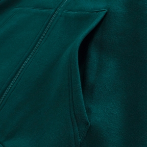 Men's Logo Full Zip Hoodie - Green