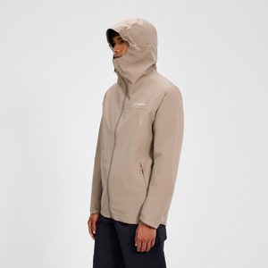 Deluge Pro 3.0 wasserdichte Jacke für Herren - Naturfarben