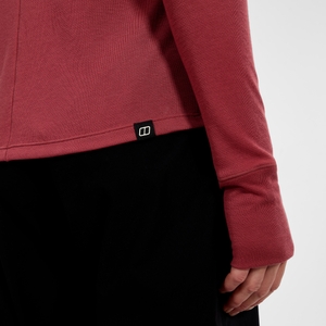 Ivyhill Langarm-Shirt für Damen - Rot