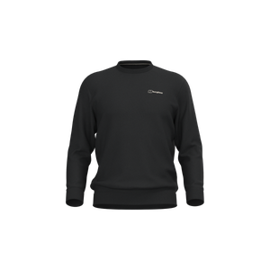 BERGHAUS M LOGO CREW LIGHT BLK/BLK