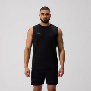 MENS TEMPO+ TRAINING TANK BLACK