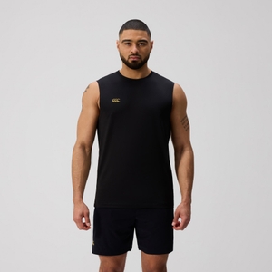 MENS TEMPO+ TRAINING TANK BLACK