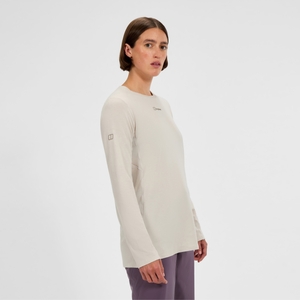 Berghaus Delta Langarm-Shirt für Damen - Grau