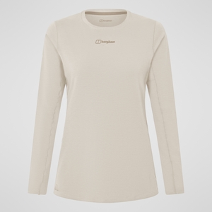Berghaus Delta Langarm-Shirt für Damen - Grau