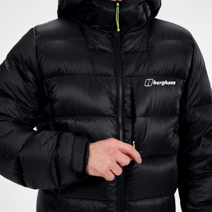 MTN Arete Ultra Daunen-Hoody für Herren - Schwarz