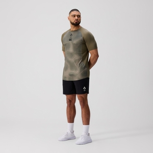 CANTERBURY IRE 7@@ GYM TRAINING SHORT AM BLACK - XS