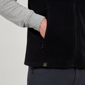 Men's Prism InterActive Polartec Fleece Gilet - Black