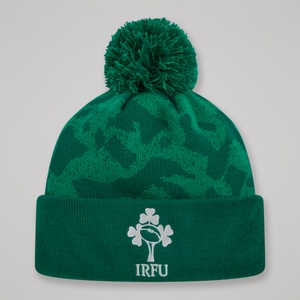 Adult Unisex Ireland Bobble Hat Green