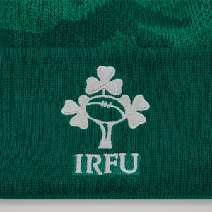 Adult Unisex Ireland Bobble Hat Green