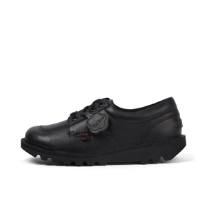KICKERS KICK LO TAB LTHR AM BLK - 11