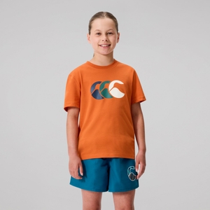 KIDS FUNDAMENTALS T-SHIRT RUST - 8YR