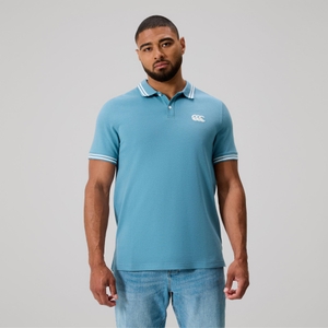 MENS FUNDAMENTALS POLO BLUE - S