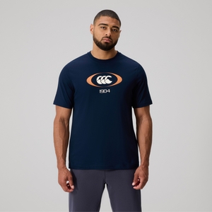 MENS LEGACY GRAPHIC T-SHIRT NAVY - S