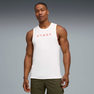 Hyrox M PUMA x HYROX CLOUDSPUN THERMOADAPT TANK - White