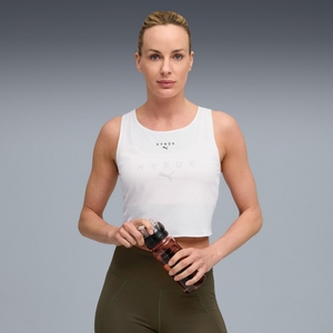 Hyrox W PUMA x HYROX ULTRASPUN CROP TANK - White