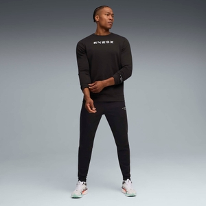 Hyrox M PUMA x HYROX HEAVYWEIGHT CREWNECK - Black