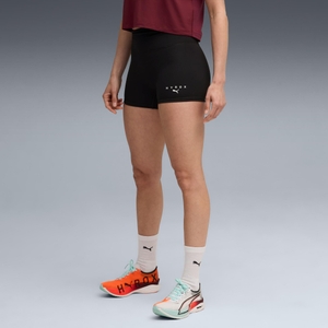 Hyrox W PUMA X HYROX SHAPELUXE 3" TIGHT SHORT - Black