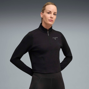 Hyrox W PUMA x HYROX CLOUDSPUN 1/4 ZIP - Black