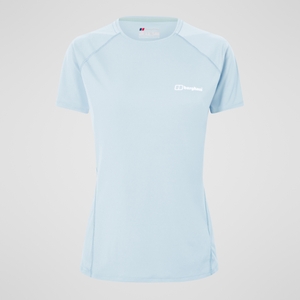 Damen Demleby Tech Tee - Hellblau