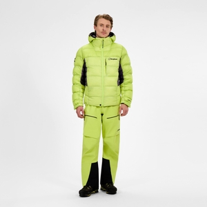 BERGHAUS M MTN ARETE ULTRA DOWN HOODY YEL/PUR - XL