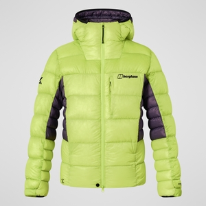 Men's MTN Arete Ultra Down Hoody - Yellow/Purple