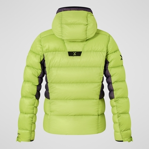 Men's MTN Arete Ultra Down Hoody - Yellow/Purple