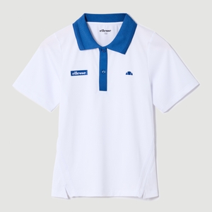 Women's Di Lepre Polo Top White/Blue