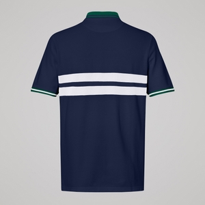 CANTERBURY CHEST STRIPE CCC POLO AM NAVY