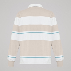 CANTERBURY CCC MULTI STRIPE RUGBY AM TAUPE