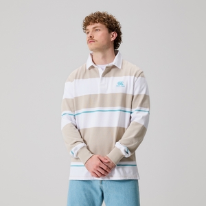 CANTERBURY CCC MULTI STRIPE RUGBY AM TAUPE