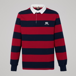 CANTERBURY CCC HOOP RUGBY AM BURGANDY