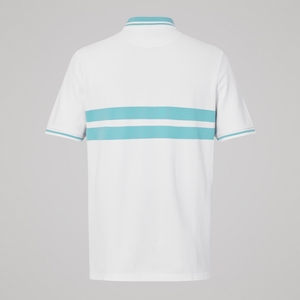 CANTERBURY CHEST STRIPE CCC POLO AM WHITE