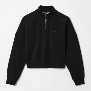 ELLESSE CARRERA 1/4 ZIP TOP AF BLACK - 8