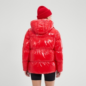 Oversized-Steppjacke Sela für Damen Rot
