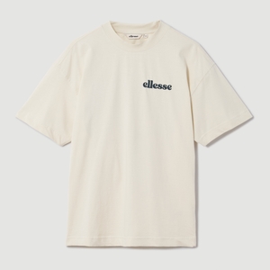 ELLESSE ENTRIAMO TEE AM OFF WHITE - S