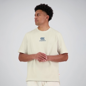 MENS HERITAGE T-SHIRT EGRET